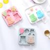 Reusable Silicone Ice for Pop Mould Food Grade Ice Lolly Molds with Lid Ice Cream Mould DIY for Pop sicle Maker for Froz