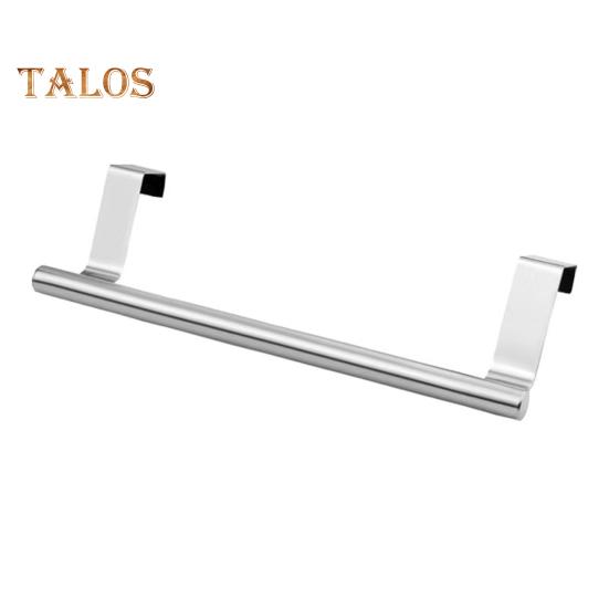 

Держатель для кухонного полотенца, держатель для полотенец на дверце шкафа, нержавеющий, прочный, несущий нагрузку, простая установка, вешалка для полотенец, вешалка для полотенец для посуды Long серебряный