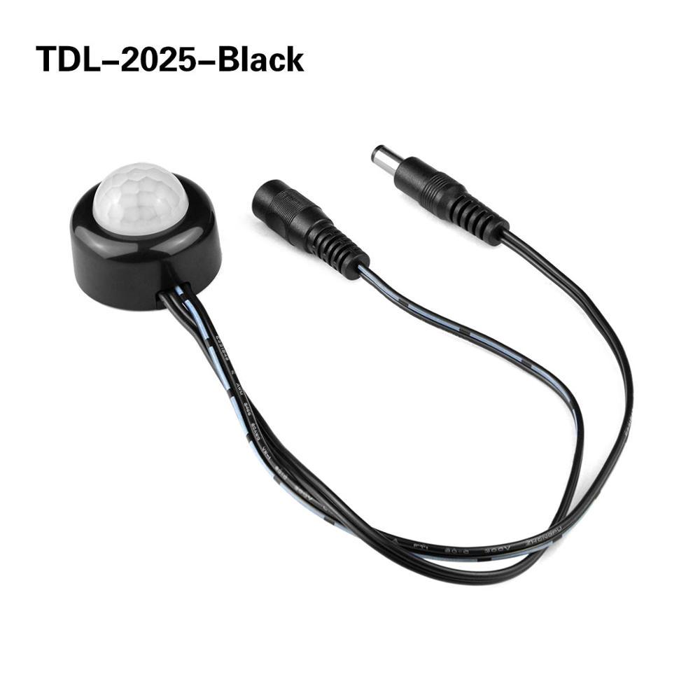 

Датчик движения PIR, светодиодный выключатель света 12 В-24 В, инфракрасный датчик индукции человеческого тела, автоматический выключатель ВКЛ/ВЫКЛ для светодиодной ленты