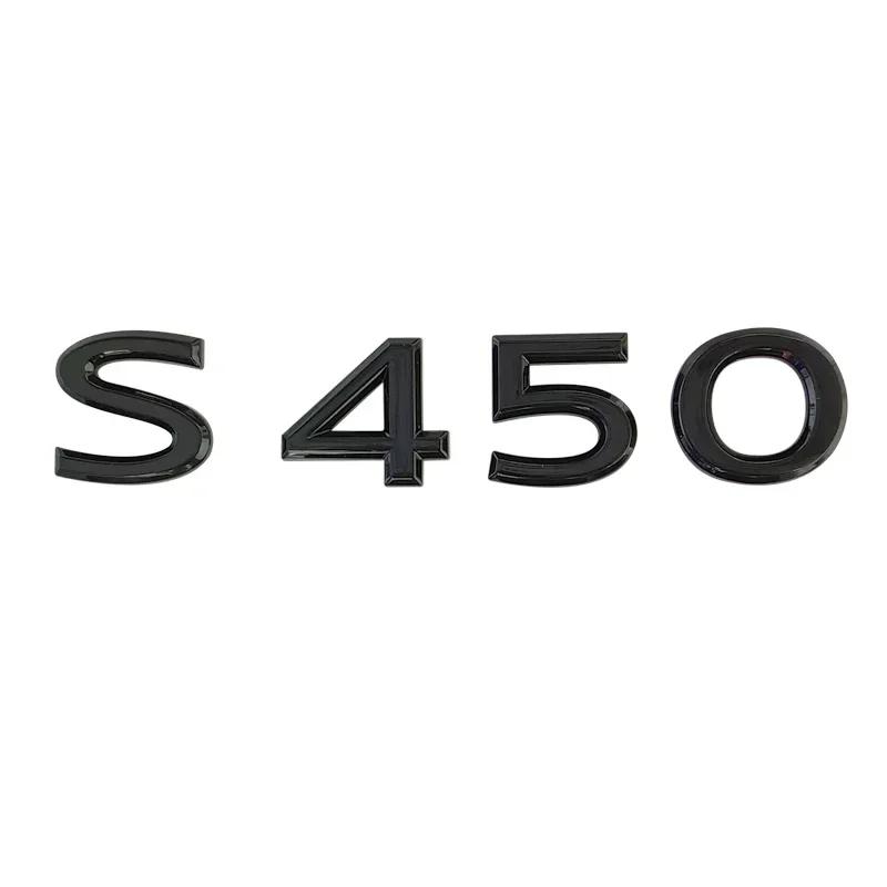 Modified Car Body Side Emblem Sticker Rear Badge for Mercedes Benz Maybach 2021 S400 S450 S480 S500 S580 S600 S680 Accessories FS1