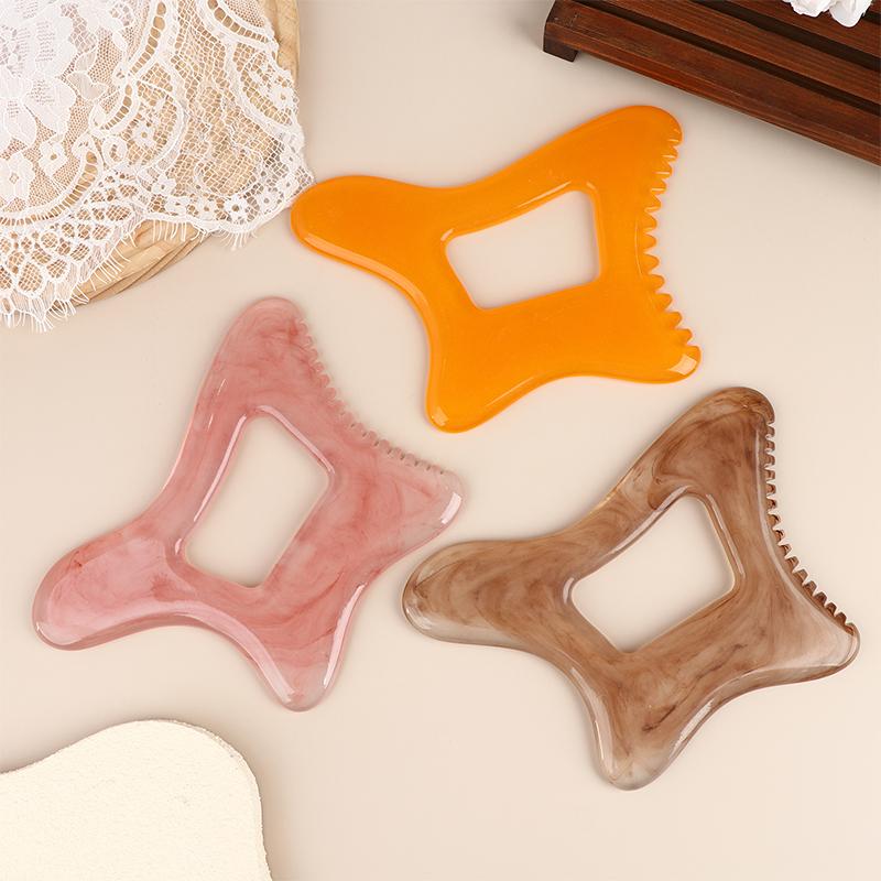 Resin Body Gua Sha Tool Cellulite Massage Tool Lymphatic Drainage Tool For Face Back Body Shaping Tools For Body Care