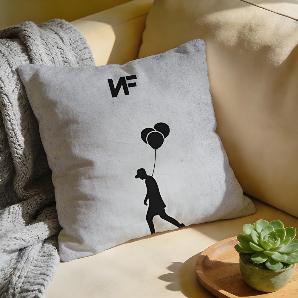 Cushion Cover Washed Linen Soft Breathable Decorative Case for Sofa Home Pillow Cover NF NNathan John FFeuerstein Rapper