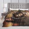 Daryls Dixon The Walking Dead Blanket Quality Warm Soft Throw Blanket Winter Students Couch Bed Pattern Bedspread