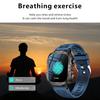 2025 New Military Grade Smart Watch Men 1.96" AMOLED Screen 5ATM Waterproof Sports Fitness Tracker BT Call Smartwatch For Xiaomi