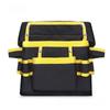 Yellow & Black Wear-Resistant Oxford Cloth Double Waist Tool Bag for Electricians