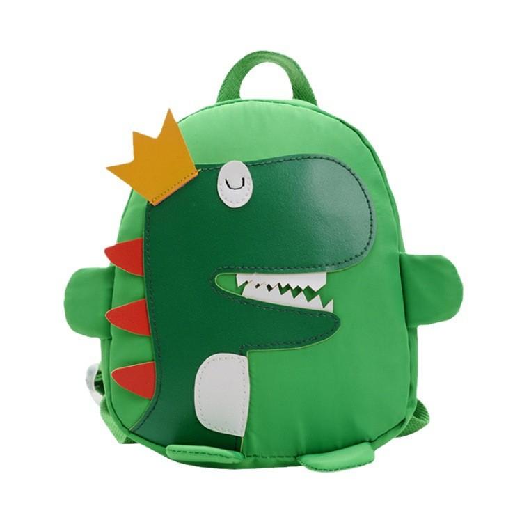 Adorable Dinosaur Backpack For Kids Durable Oxford Cloth Cute Design For Preschoolers