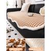 Houndstooth Irregular Shaped Sofa Cushion Four Seasons Anti-Slip Cushion Autumn and Winter Style New Sofa Cover