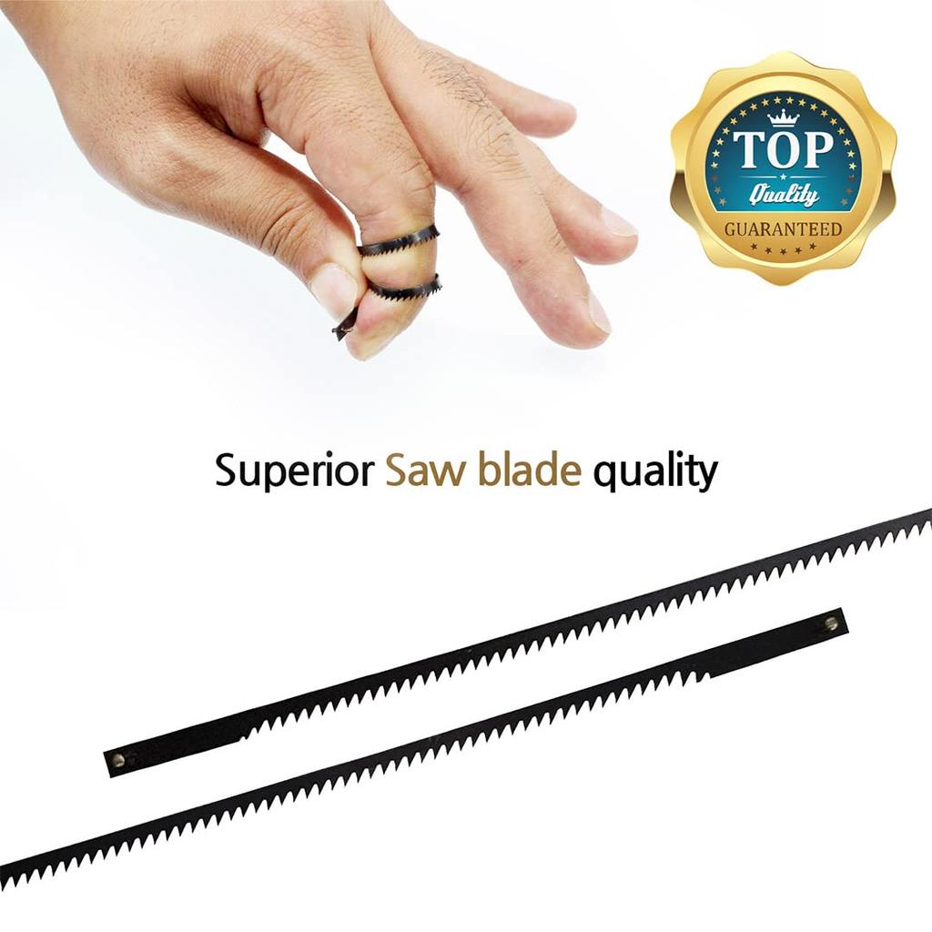 Original Magic Saw Toolbox Includes a Saw Including Rip Pruning and Chain Plus PVC and Glass Cutters 15-in-1 Multi-Blade Set Multi-purpose Hacksaw,