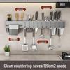 Yushijiarun No-Drill Wall-Mounted Kitchen Utensil Storage Rack