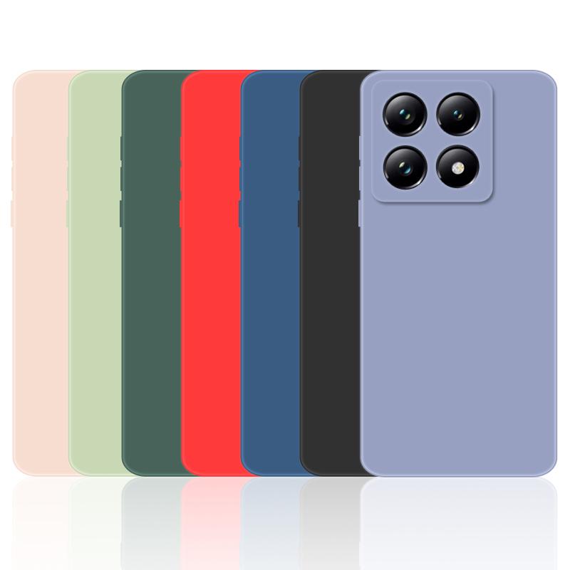 For Xiaomi 14T Pro Case Xiaomi Mi 14T Pro Cover Soft Liquid Silicone Bumper Shield Protective Phone Cases For Xiaomi 14T Funda