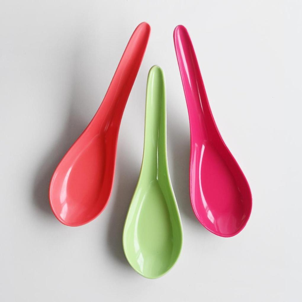 Crayon Pastel Melamine Udon Spoon