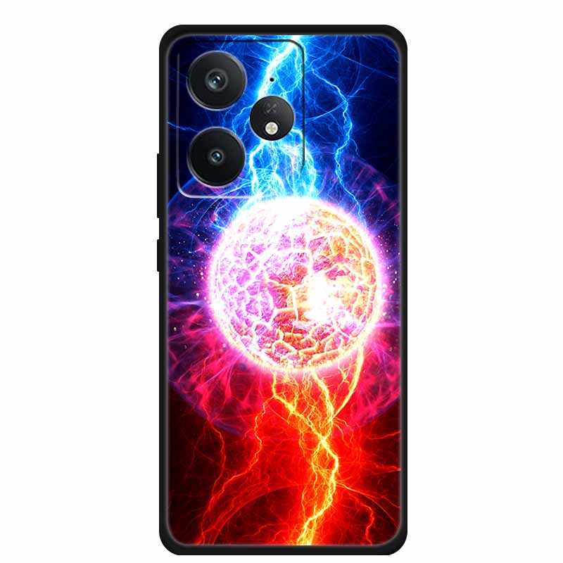Phone Case For Realme Neo 7 Back Cover Case Shockproof Black Silicone Soft Funda For Realme Neo7 5G Case Coque Shockproof Capas