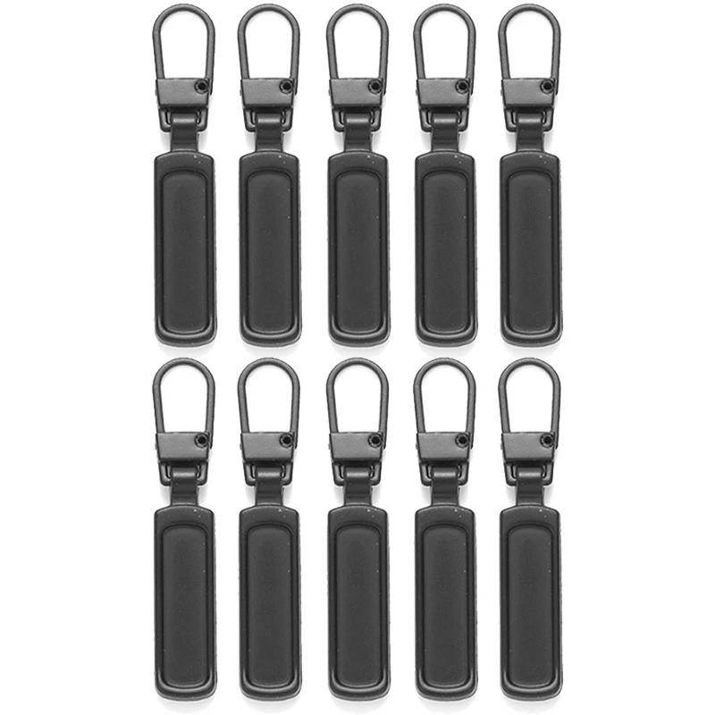 1/30x Universal Metal Zipper Puller Replacement Instant Repair Kit Detachable Luggage Purses Clothing Zipper Slider Puller Tools