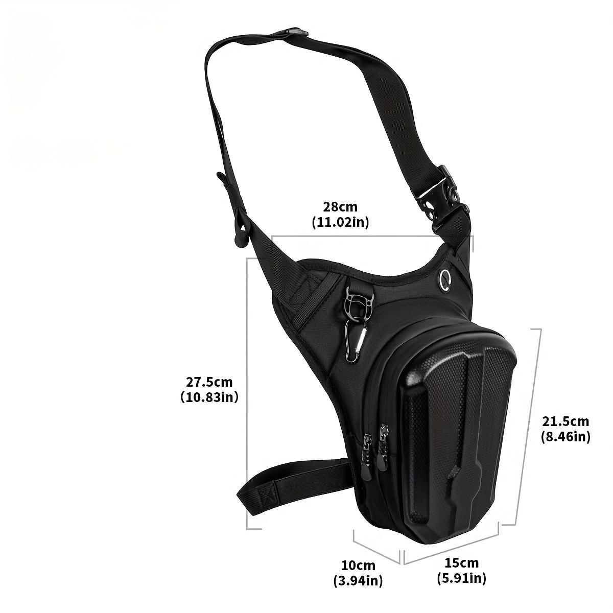 Мотоцикл Мотоцикл Езда Многофункциональная Набедренная Сумка Почтальонка, Открытая Тактическая Сумка на Ремне Кроссбоди Поясная Сумка
