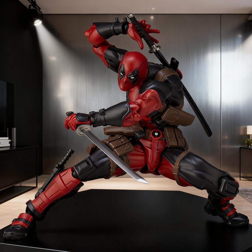 New 16CM Stunning Yamaguchi Deadpool 2.0 Action Doll PVC Series Carousel Deadpool&Wolverine Doll Collection Model Gift
