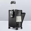 Multi-Purpose Business Trolley Suitcase with Laptop Compartment and Cup Holder
