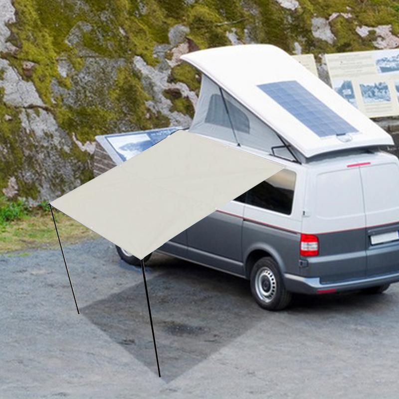 Vehicle Awning Sun Shade Coverage PU3000mm UV50 Weatherproof Car Side Awning For SUV Camping Overlanding Hardware Included