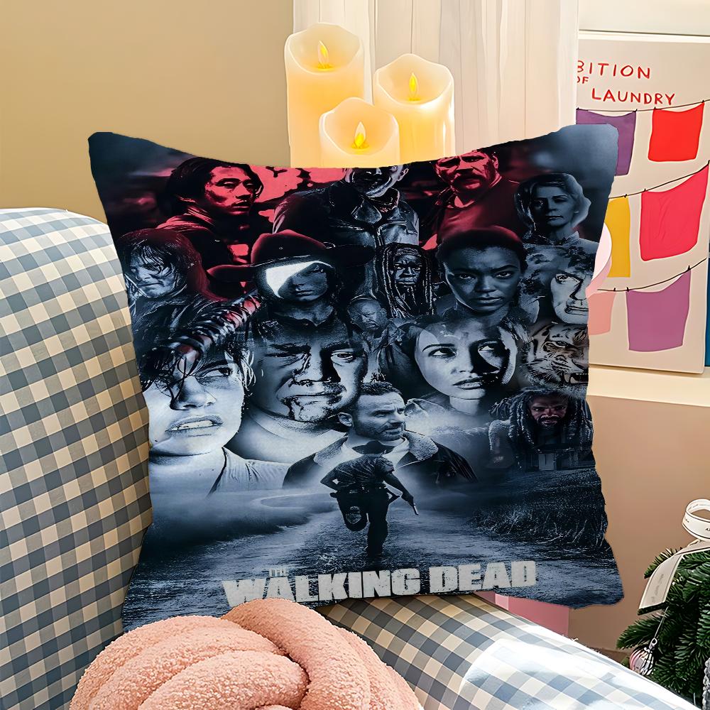 The Walking Dead Poster Personalized Pillow Dust Cover Bedroom Kids Party Decoration Pillowcase Birthday Children Gift