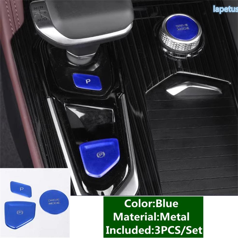 BGY1 For Renault Grand Koleos 2024 2025 Car Start Stop Engine / Emergency Warning Light Button / Park Sequin Cover Trim Accessories