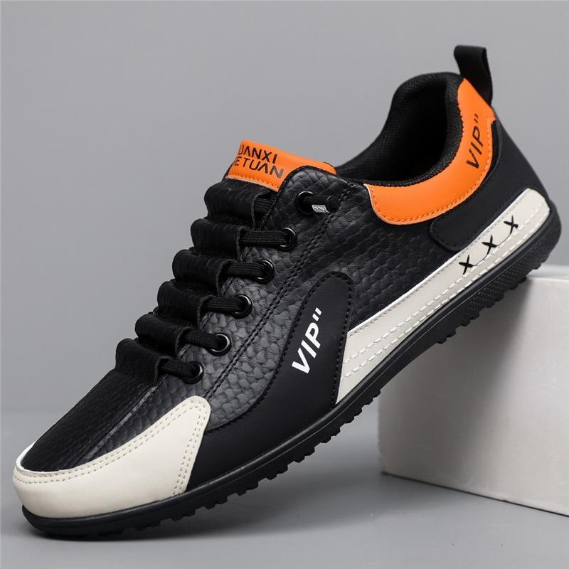 Soft-soled Doudou Shoes, New Fashionable and Breathable, Light and Thin-soled Casual Shoes, Simple One-pedal Flat-soled Men's Shoes