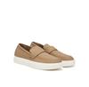 Мужские кроссовки Calvin Klein Moccasin lth unlined hm0hm01813 коричневые