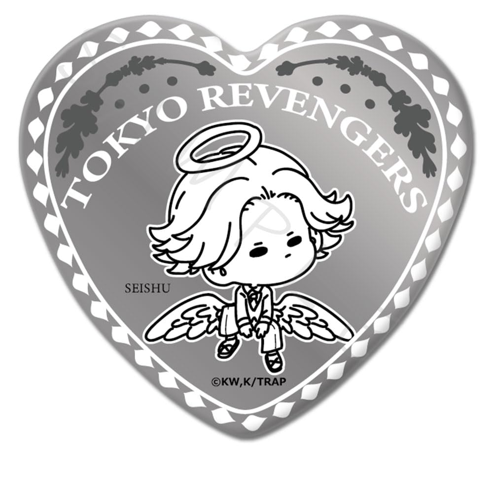 

Inui Seimune 6th edition can badge Mocho YH Tokyo Revengers Heart-shaped