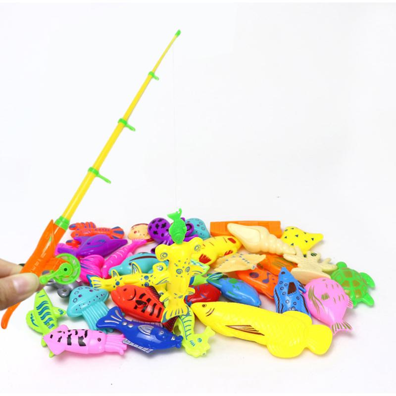 Magnetická rybářská sada Příslušenství k bazénu Roztomilý kreslený Film Party Sraz Volný čas a Zábava Rekvizity Letní Venkovní Sporty TMZ