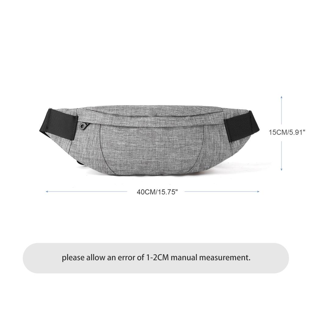 Waterproof Running Waist Bag Slim Sports Pouch Phone Case for Cycling Gym Jogging