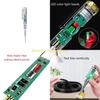 F26C Transparent Voltage Test Pen Tester Pencil Non-Contact Electrical Voltage Detector Pen Portable Testing Tool Plastic