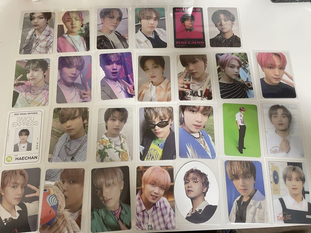 

[USED] NCT Haechan trading cards bulk sale