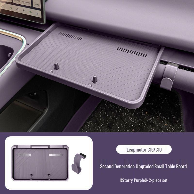 Autotisch und Aufbewahrungsbox für Leapmotor C10/C16 - Beifahrersitz und Mittelkonsole mit Haken