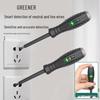Green Forest Electrician Test Pen: Broken Wire Detector & High Torque Screwdriver
