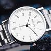Sophisticated Men Timepiece Quart Watch Round Dial Adjustable Strap No Delay Timeless Accessory Time-checking High Accuracy Exquisite Business Formal