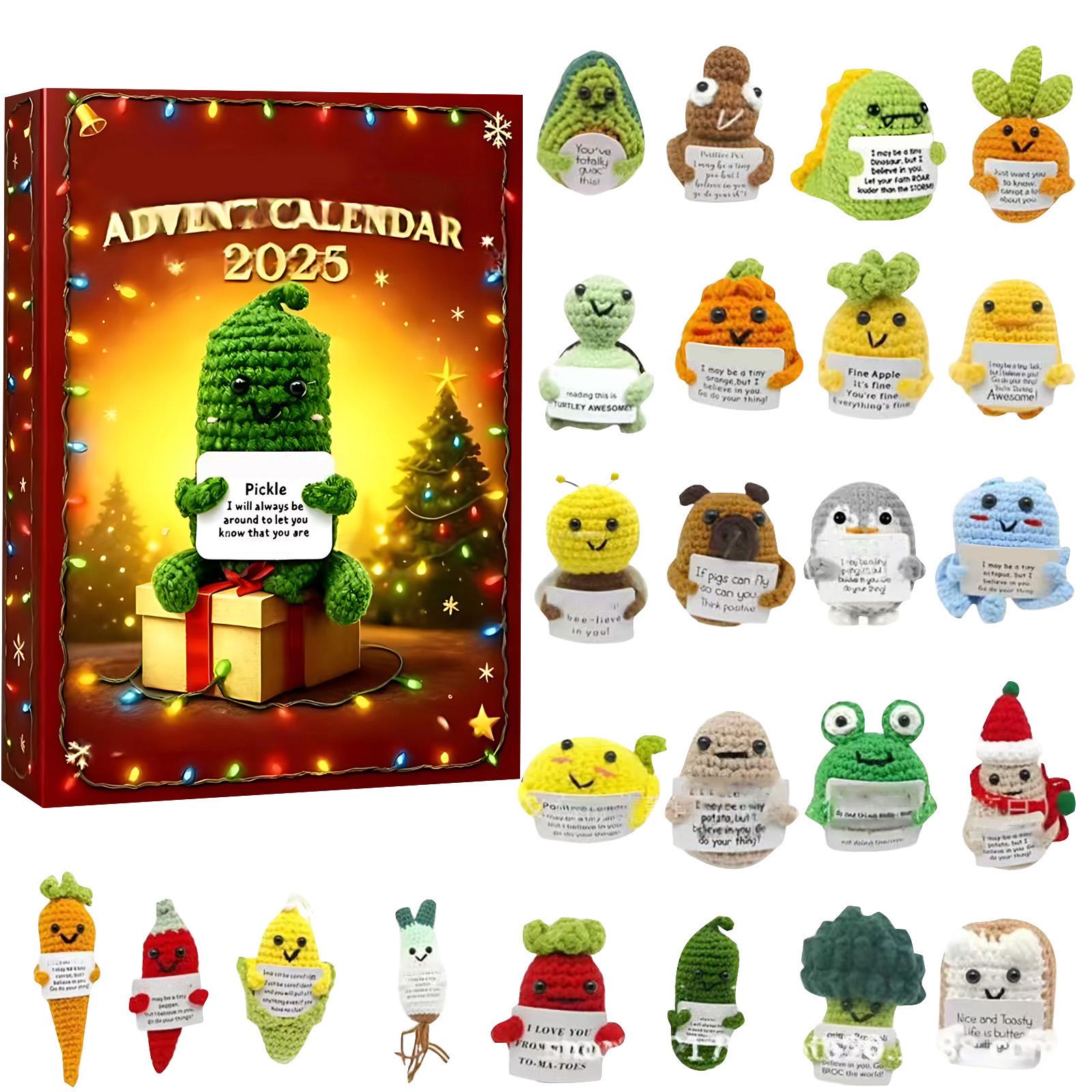 

3d Arrival Calendar Includes 24 Christmas Decorations. Arrival Calendar Christmas Countdown One Size