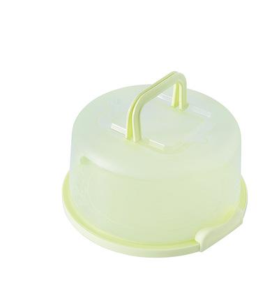 Portable Portable Plastic Cake Box 8-inch Birthday Cake Baking Box Home Kitchen PP Transparent Round Fresh-keeping Storage Boxs