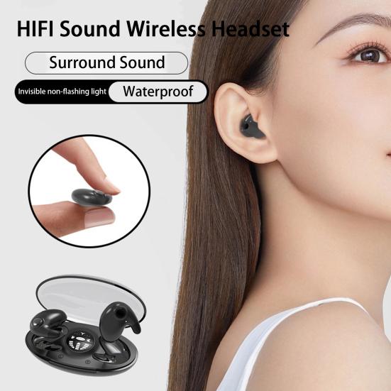 Bluetooth-compatible Earphones Intelligent Waterproof Music Wireless Noise Reduction Earbuds Phone Accessory