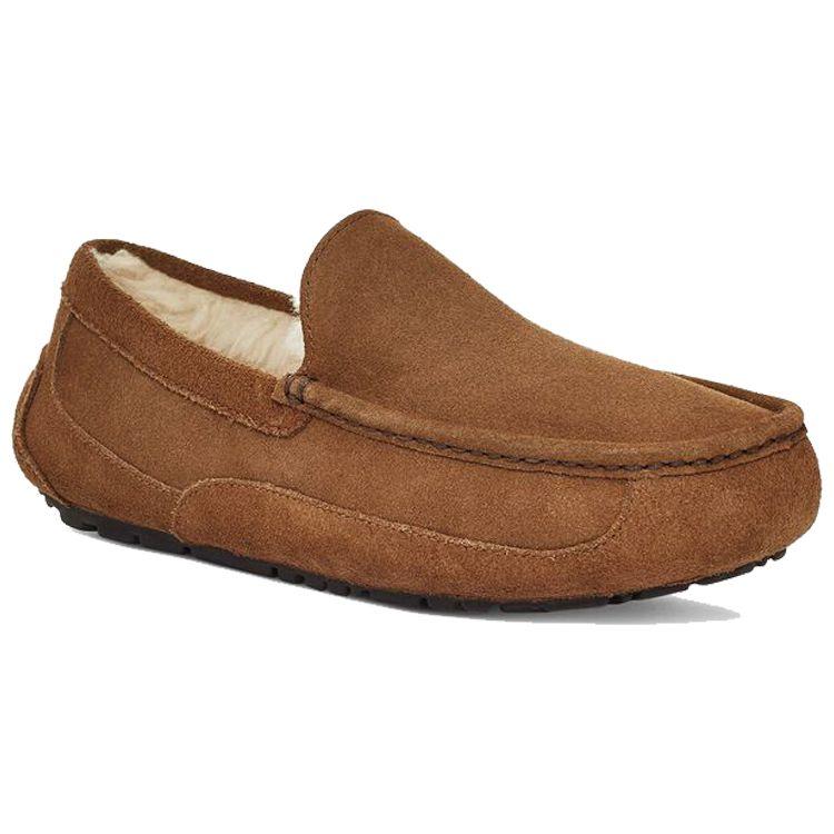 UGG Zapatos Casuales Bajos Planos Zapatos de Hombre Marrón 1115149-CHE