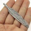 Feathers Leaf Nature Charm Antique Bronze Zinc Alloy Jewelry Making Supplies Bracelet Making Style Pendants