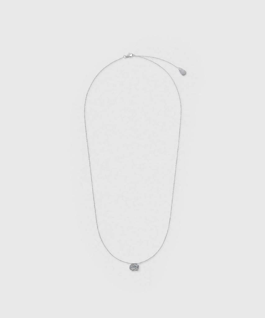 LOOKAST Pebble Plate Pendant Necklace / Pebble Plate Pendant Necklace_2Colors