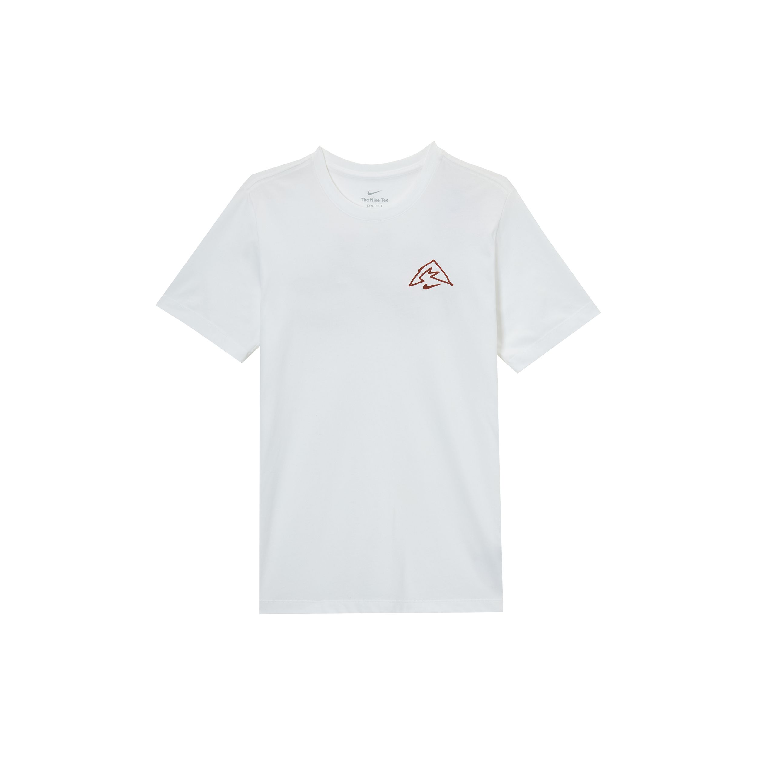 Nike DF Western States Logo Round Neck Sports Breathable Short Sleeve T-Shirt Men T-Shirts White HJ3663100 XL