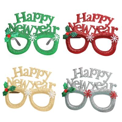 Weihnachtsdekorationen Frohes Neues Jahr Brille Rahmen Brille Erwachsene Kinder Weihnachtsgeschenke Weihnachtsdeko Neujahr Weihnachten