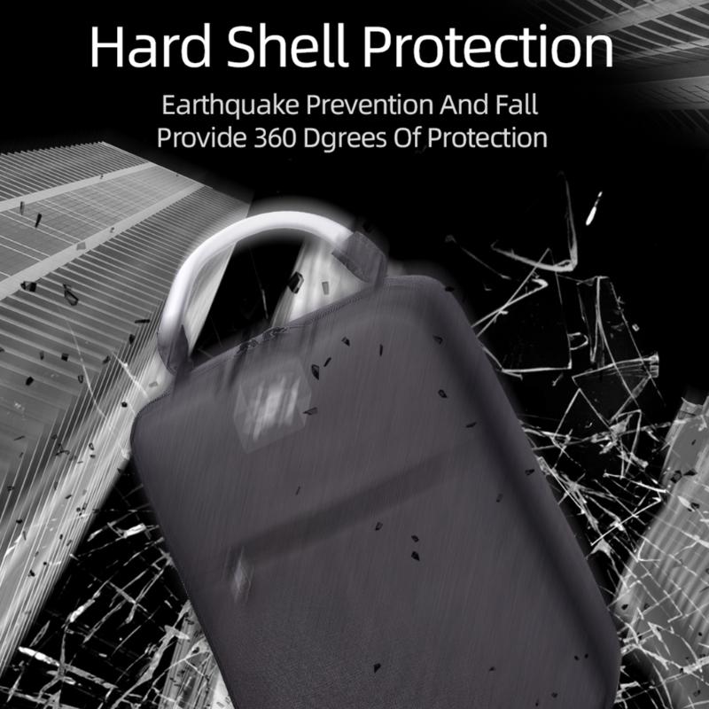 Portable Carrying Shells Storage Bag EVA Handbag for 2 Flight Dust-Proof Protective Bag Flight Accessories