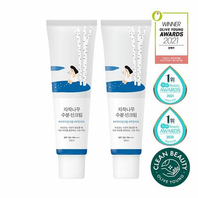 Birch Juice Moisturizing Sunscreen 50ml 1+1 Special Set