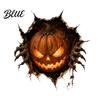 Decorative Decals for Dormitory Halloween Break-in 3D Wall Decals Illusion Effect Spooky Breaking Through Stickers Party Sticker Horror Ghost Witch