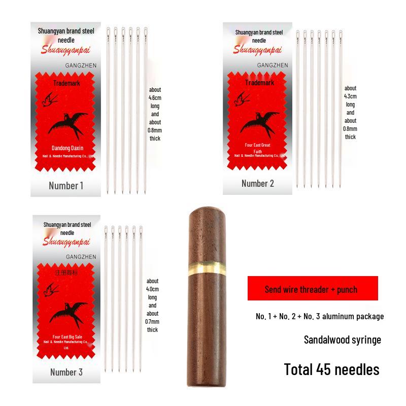 Steel Hand Sewing Needle for Embroidery and Clothes