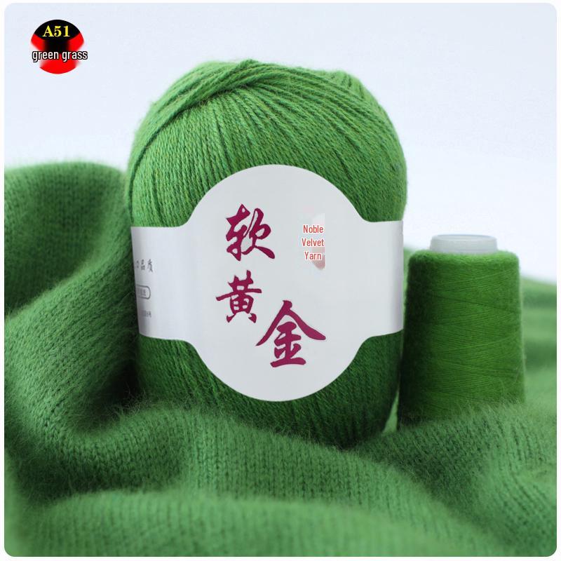 Buy One or Two Skeins, Get One or Two Free: Cashmere Hand-knitting Yarn, Three-ply Medium-thick Wool Yarn for Scarves.