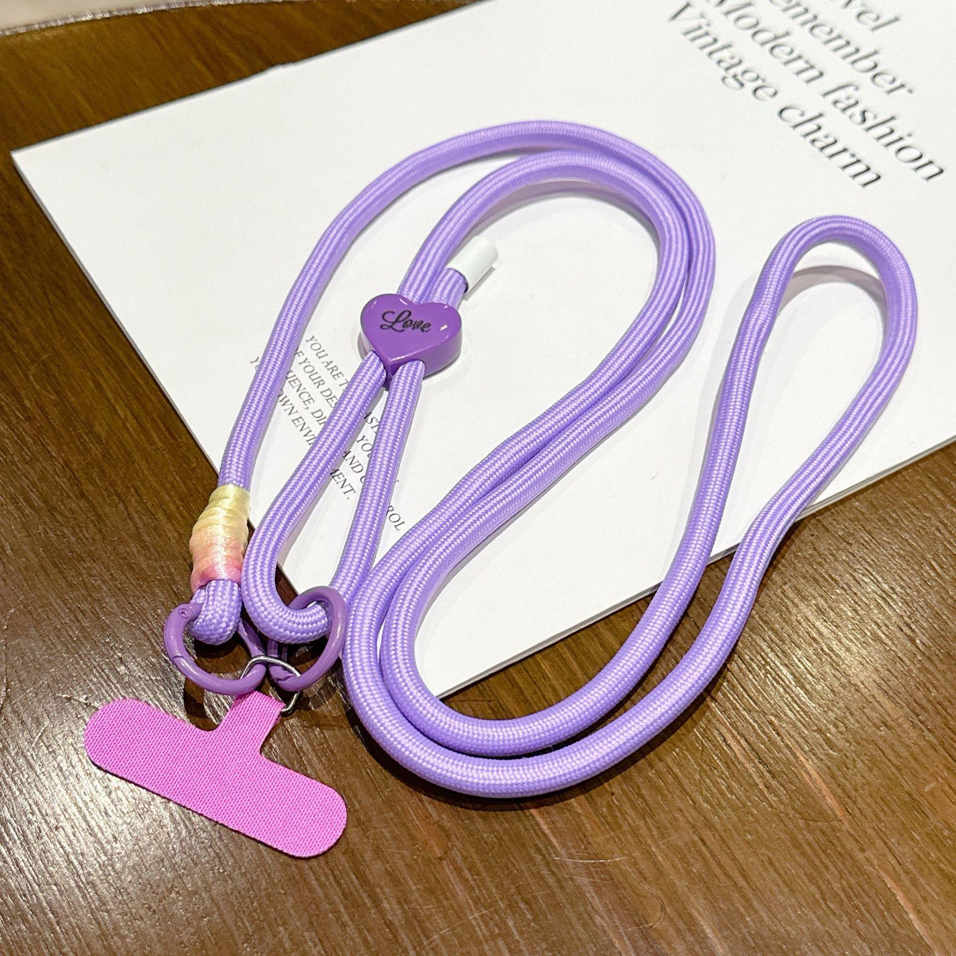 

Adjustable Crossbody Necklace Universal Mobile Phone Lanyard Multi-functional Anti-loss Strap Sturdy for Outdoor Smartphones Polyester / Nylon