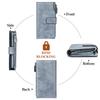 Long Genuine Large Soft Coin Card Bill Gift Wallet [SENDEFN] Women's Wallet, Bi-fold Wallet, Leather, Capacity, Touch, Multifunctional, Purse,