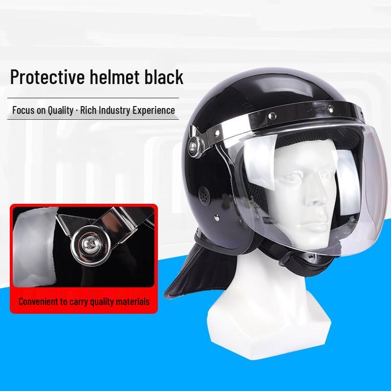 Xuan Yong Thickened Riot Helmet with Face Shield