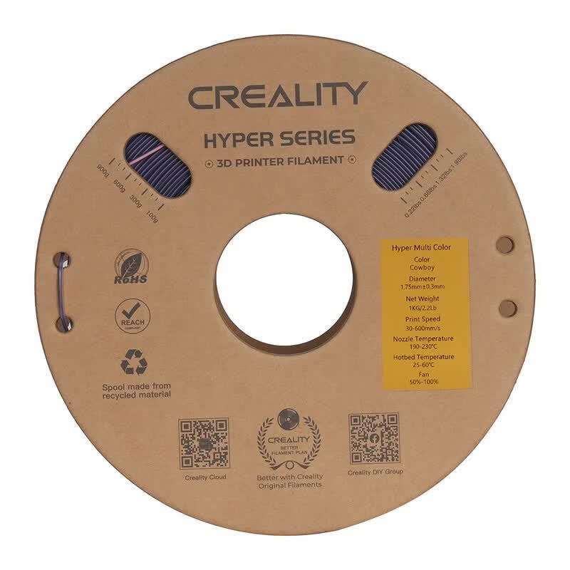 CREALITY Hyper-PLA Multi-Color Gradient 3D Printer Filament